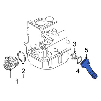 Volkswagen OE - Engine Coolant Thermostat Housing