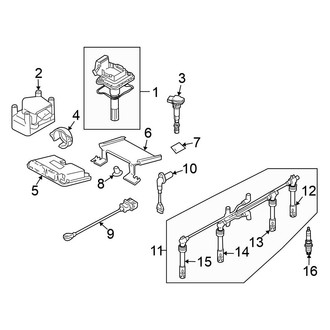 Volkswagen OE - Electrical - Ignition System (GL / GLS Convertible)