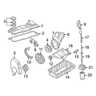 Volkswagen OE - Engine / Transaxle - Engine Parts (Convertible)