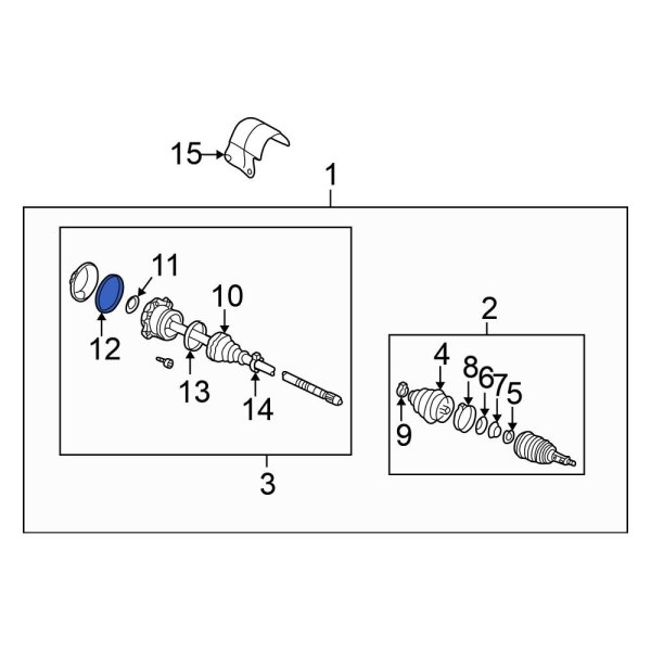 CV Joint Washer