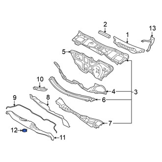 Volkswagen OE - Sound Absorber Clip