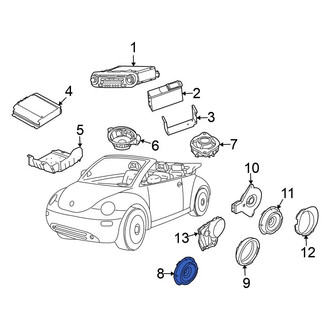Volkswagen OE - Front Speaker