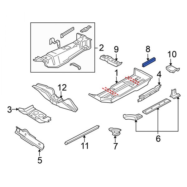 Floor Pan Reinforcement