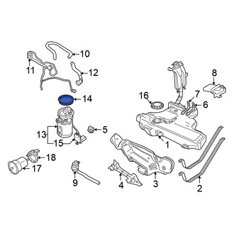 Volkswagen OE - Fuel Pump Tank Seal