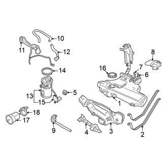 Volkswagen OE - Fuel System Components (Convertible)