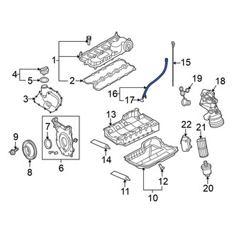 Volkswagen OE - Engine Oil Dipstick Tube