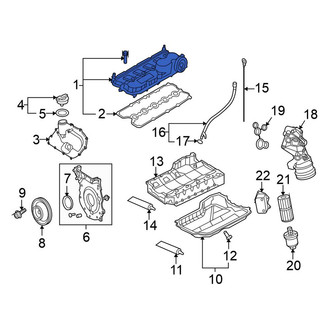 Volkswagen OE - Engine Valve Cover