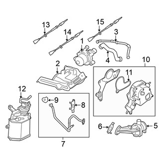 Volkswagen OE - Emission System - Emission Components (Convertible)