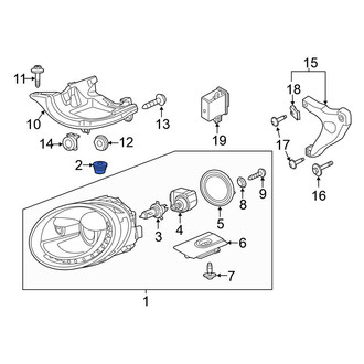 Volkswagen OE - Headlight Bulb Cap