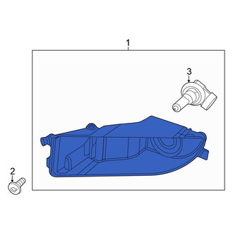 Volkswagen OE - Front Right Fog Light