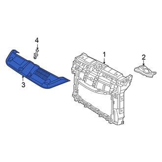 Volkswagen OE - Front Radiator Support Access Cover