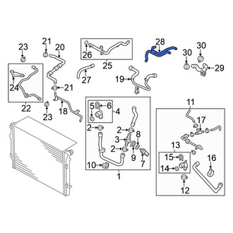 Volkswagen OE - Engine Coolant Pipe
