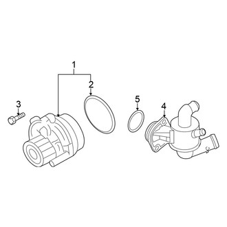 Volkswagen OE - Cooling - Water Pump (TDI)