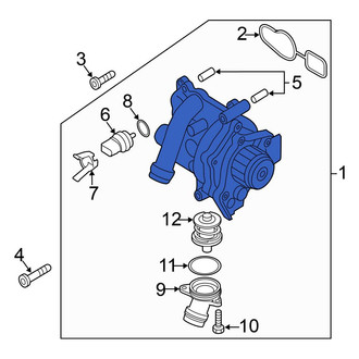 Volkswagen OE - Engine Water Pump