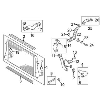 Volkswagen OE - Cooling - Intercooler (Gas)