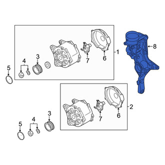 Volkswagen OE - Alternator Bracket