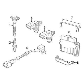 Volkswagen OE - Electrical - Ignition System (Base 2.5L)