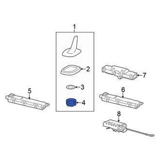 Volkswagen OE - Radio Antenna Mast Nut