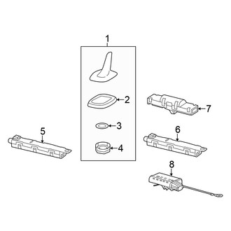 Volkswagen OE - Electrical - Antenna (With Navigation System), (Dune / Fleet Edition / R-Line SE / R-Line SEL / S / SE / SEL / Wolfsburg Edition Hatchback)