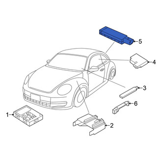 Volkswagen OE - Rear Keyless Entry Antenna