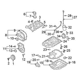 Volkswagen OE - Engine / Transaxle - Engine Parts (Gas)
