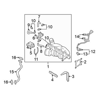 Volkswagen OE - Engine / Transaxle - Turbocharger & Components (Gas)