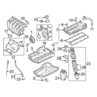 Volkswagen OE - Engine / Transaxle - Engine Parts (2.5L)