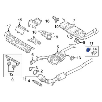Volkswagen OE - Exhaust System Hanger