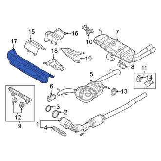 Volkswagen OE - Front Floor Pan Heat Shield
