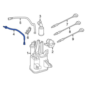 Volkswagen OE - Evaporative Emissions System Lines