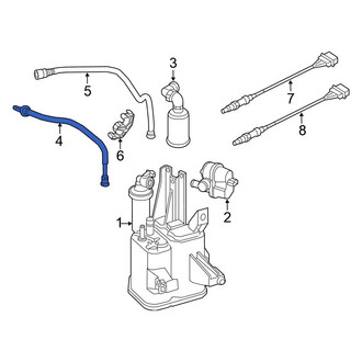 Volkswagen OE - Evaporative Emissions System Lines