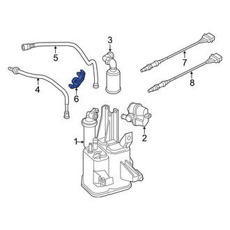 Volkswagen OE - Evaporative Emissions System Line Hold Down