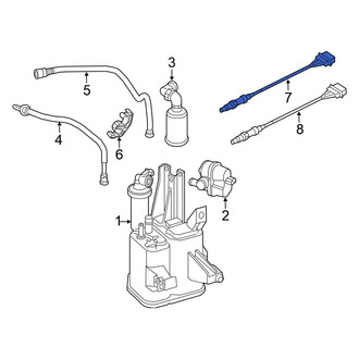 Volkswagen Golf GTI OEM Emission Control Parts Oxygen Sensors — CARiD