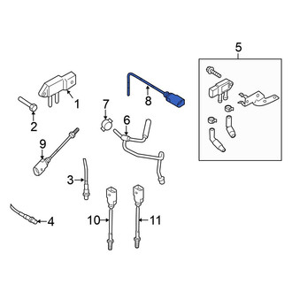 Volkswagen OE - Exhaust Gas Temperature (EGT) Sensor