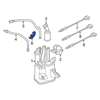 Volkswagen OE - Evaporative Emissions System Line Hold Down