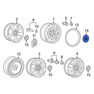 Volkswagen OE - Wheel Cover