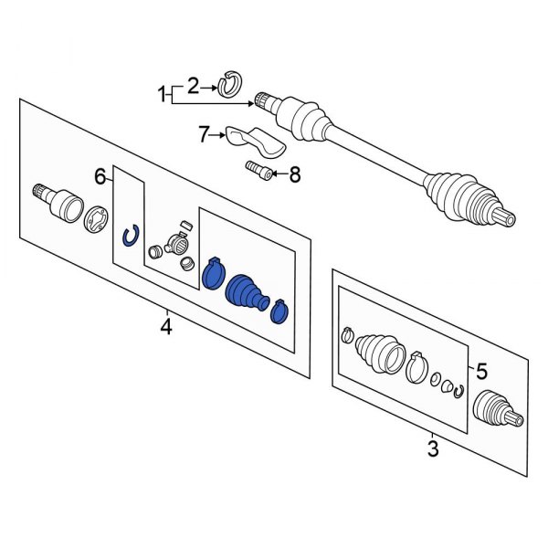 CV Joint Boot Kit