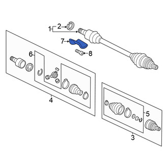 Volkswagen OE - Front CV Joint Splash Shield