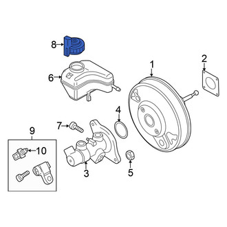 Volkswagen OE - Brake Master Cylinder Reservoir Cap