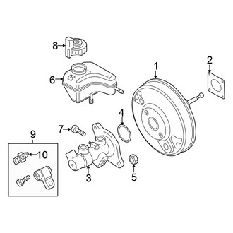Volkswagen OE - Cowl - Components on Dash Panel