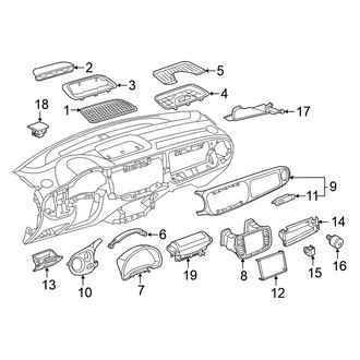 Volkswagen OE - Instrument Panel Components