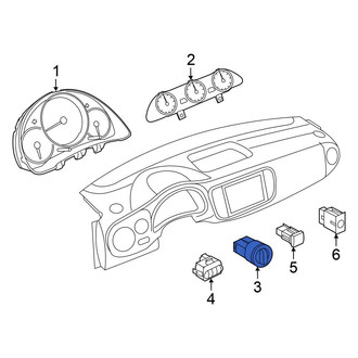 Volkswagen OE - Headlight Switch