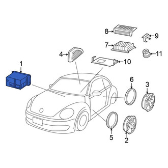 Volkswagen OE - Radio Control Unit
