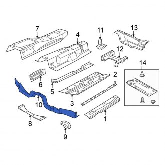 Volkswagen Beetle Replacement Floor Pans — CARiD.com