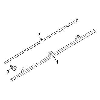 Volkswagen OE - Pillars, Rocker & Floor - Exterior Trim (Dune Hatchback)
