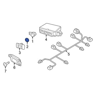 Volkswagen OE - Parking Aid Sensor Seal