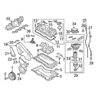 Volkswagen OE - Engine / Transaxle - Engine Parts