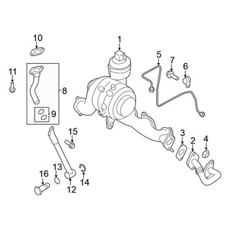Volkswagen OE - Engine / Transaxle - Turbocharger & Components