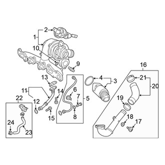 Volkswagen OE - Engine / Transaxle - Turbocharger & Components