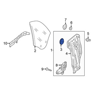 Volkswagen OE - Quarter Panel Glass Washer